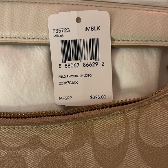 COACH PHOEBE SHOULDER BAG - NEW - Picture 4 of 7